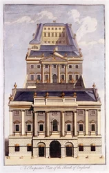 Vue en perspective de la Banque d